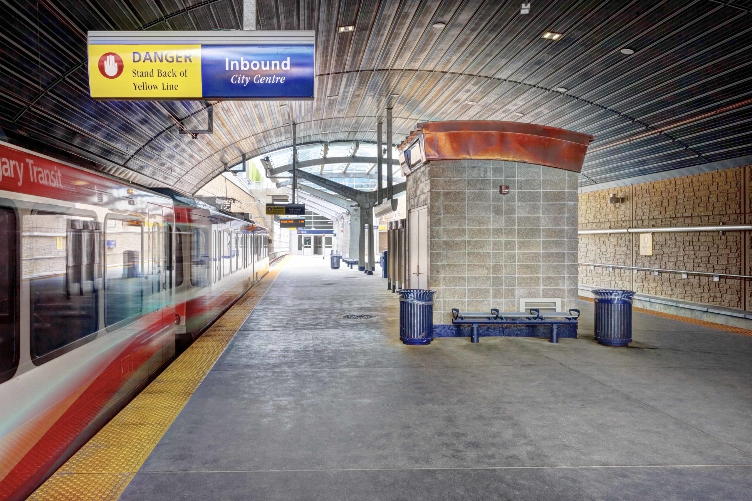 69th Street LRT Station - GEC Architecture